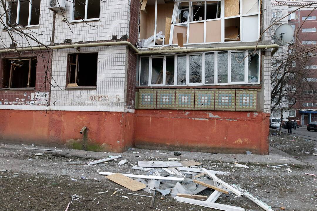 Po rusų atakos Kramatorske sužeistųjų skaičius išaugo iki 13, tarp jų – 3 vaikai
