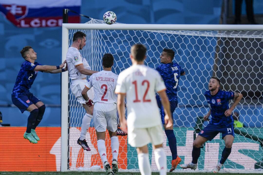 Europos futbolo čempionatas: Slovakija–Ispanija 0:5