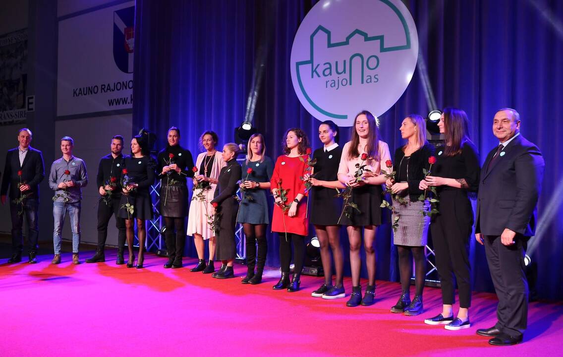 Kauno rajono sportininkų pagerbimas