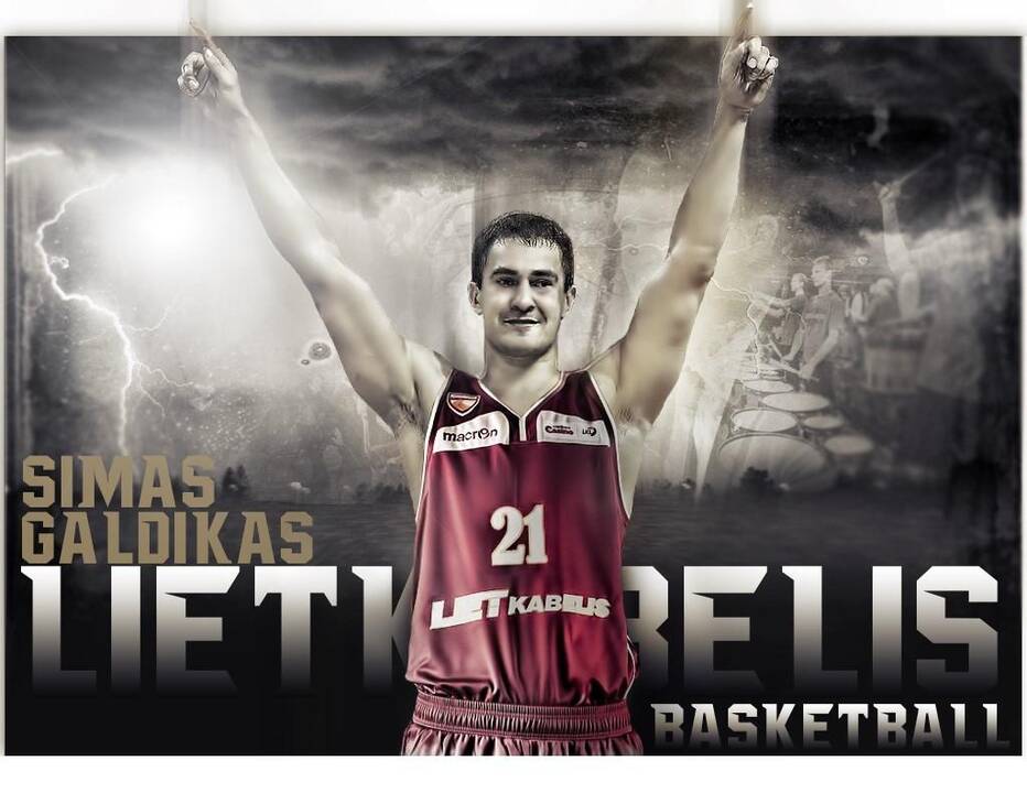 "Lietkabeliui" atstovaus vidurio puolėjas S. Galdikas