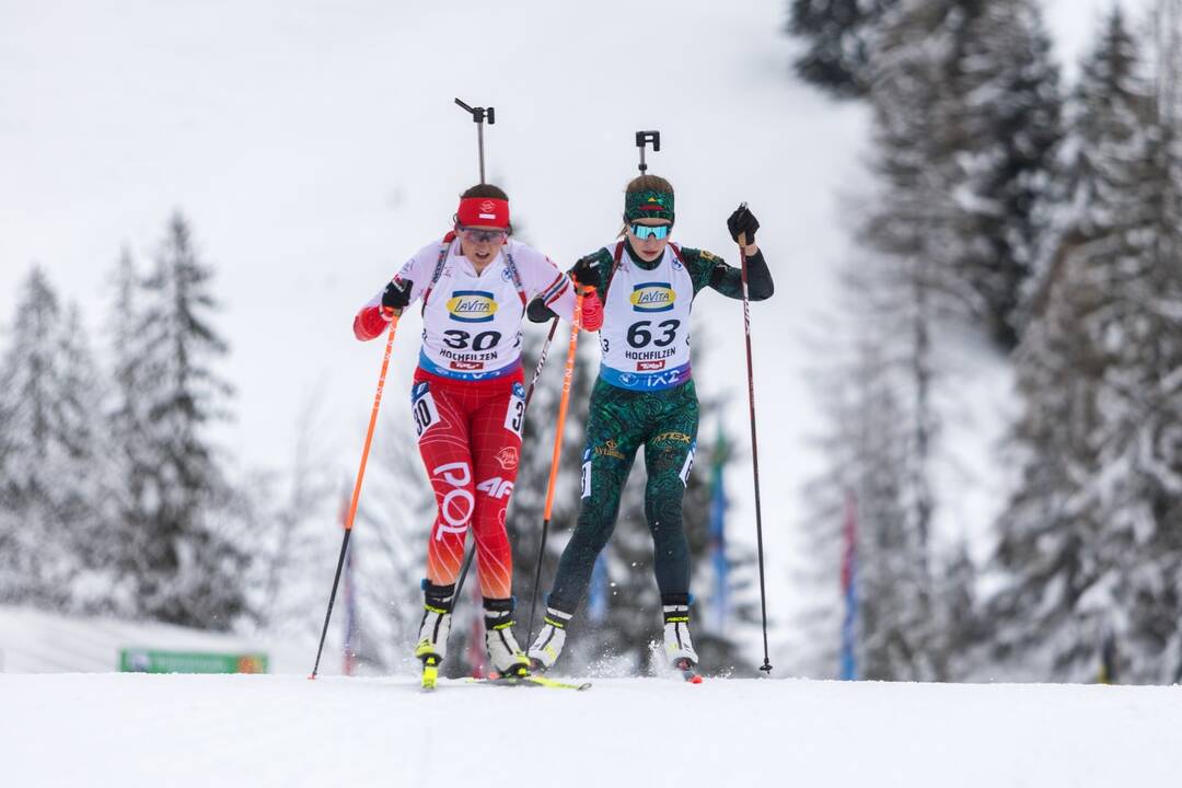 Sėkmingas biatlonininkių testas Norvegijoje: Italijos legenda liko už L. Žurauskaitės nugaros