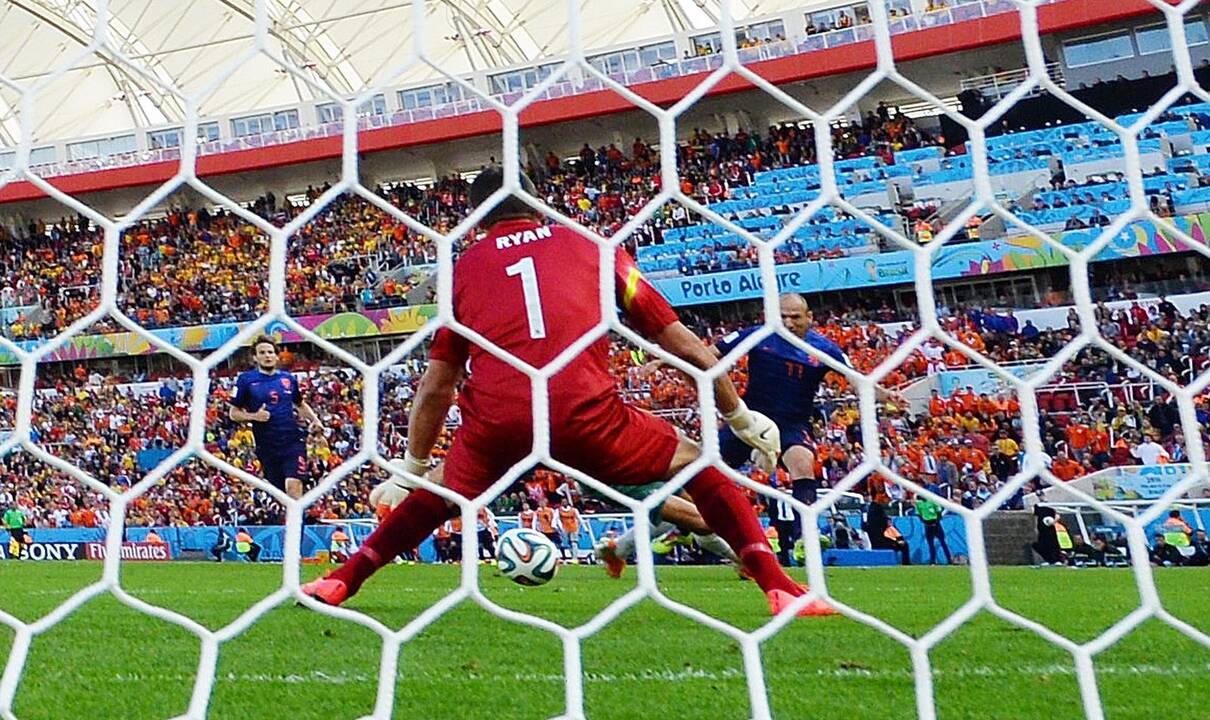 Pasaulio futbolo čempionatas: Olandija - Australija