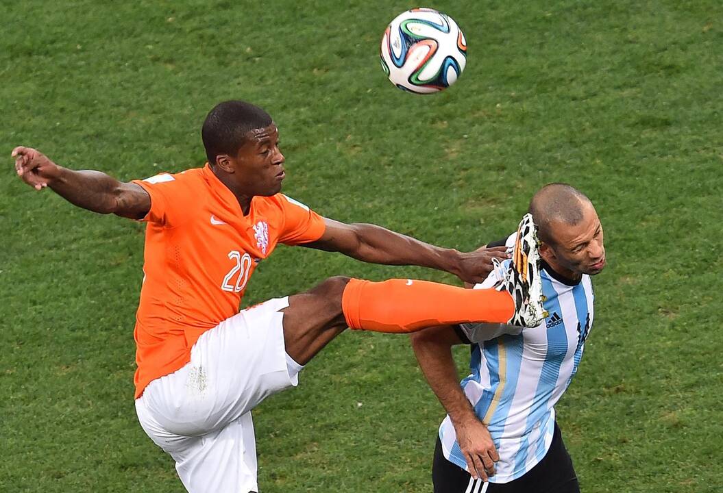 Pasaulio futbolo čempionato pusfinalis: Olandija - Argentina