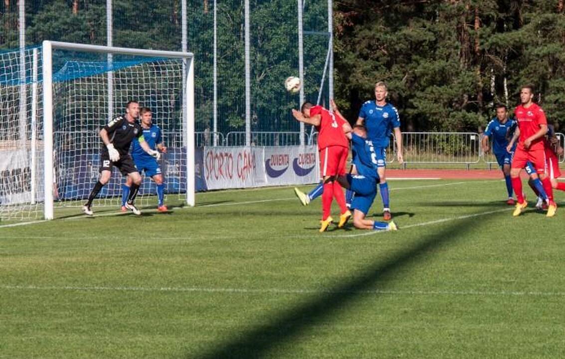 A lyga:  "Utenis" ir "Sūduva" Utenoje įvarčių neįmušė