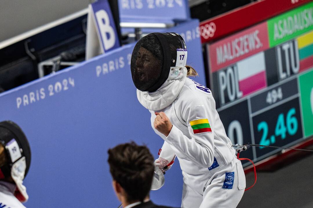 Lietuvos penkiakovininkės Paryžiaus olimpinėse žaidybėse
