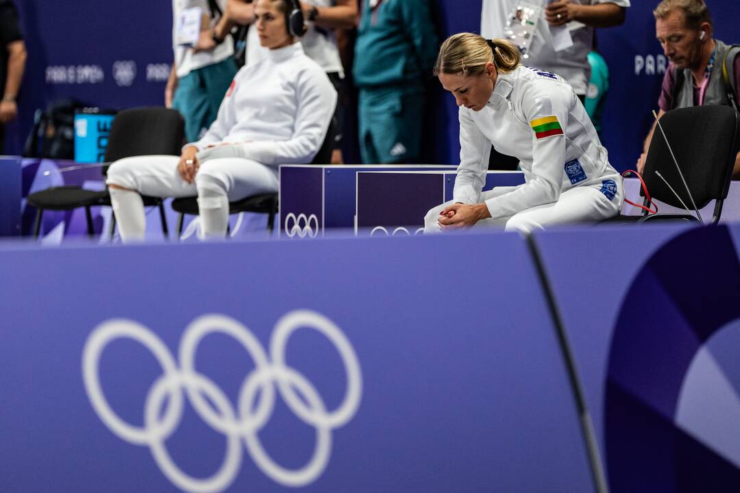 Lietuvos penkiakovininkės Paryžiaus olimpinėse žaidybėse