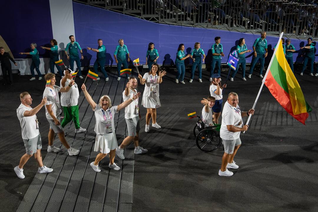 Paryžiaus paralimpinių žaidynių atidarymas