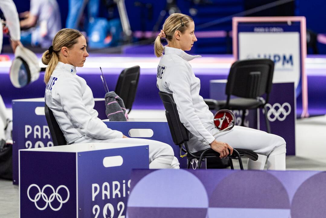 Lietuvos penkiakovininkės Paryžiaus olimpinėse žaidybėse