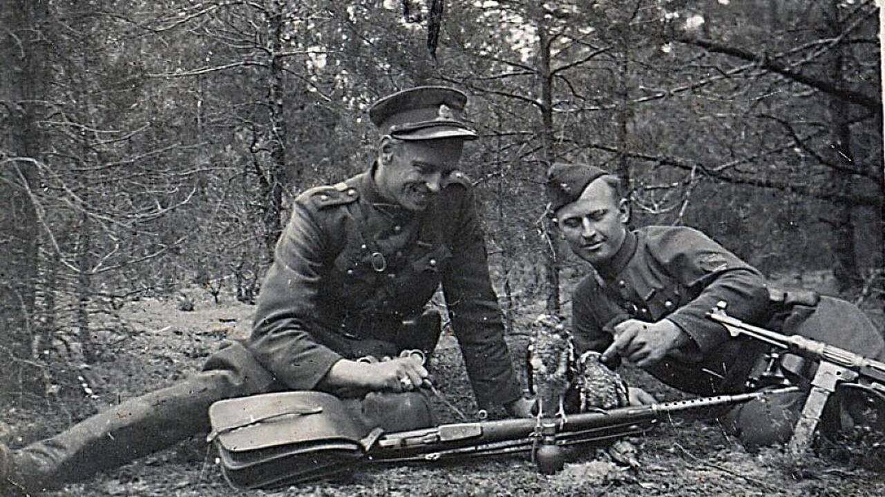 Adolfas Ramanauskas-Vanagas ir Albertas Perminas-Jūrininkas