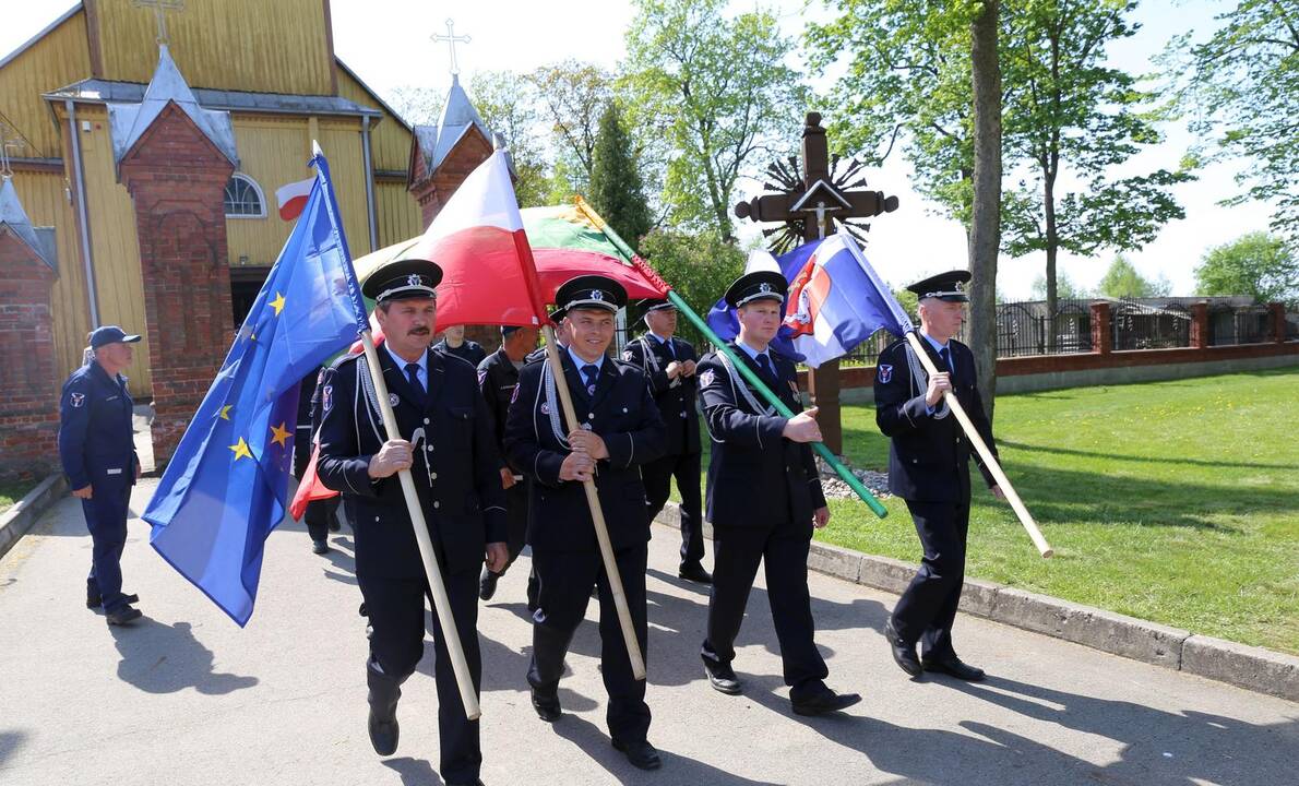 Vandžiogala turi naują gaisrinę