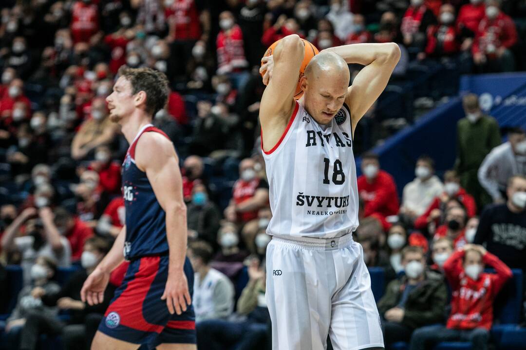 FIBA Čempionų lyga: „Rytas“ – Strasbūro IG 71:76