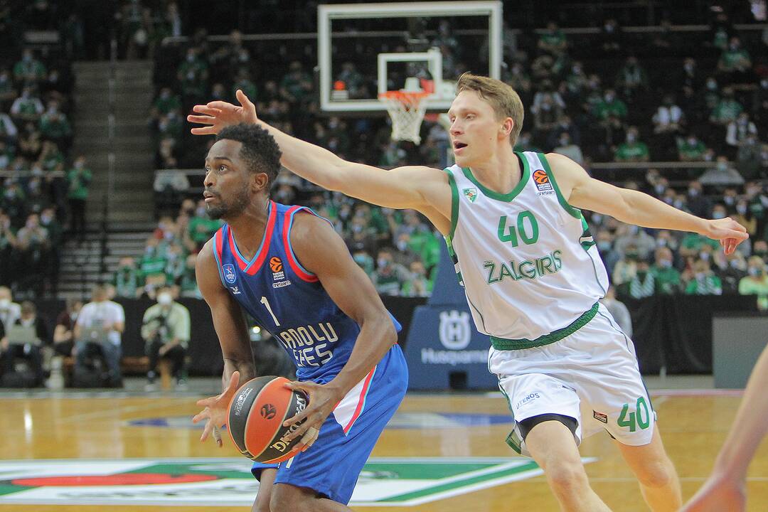 Eurolyga: „Žalgiris“ – „Anadolu Efes“ 89:73