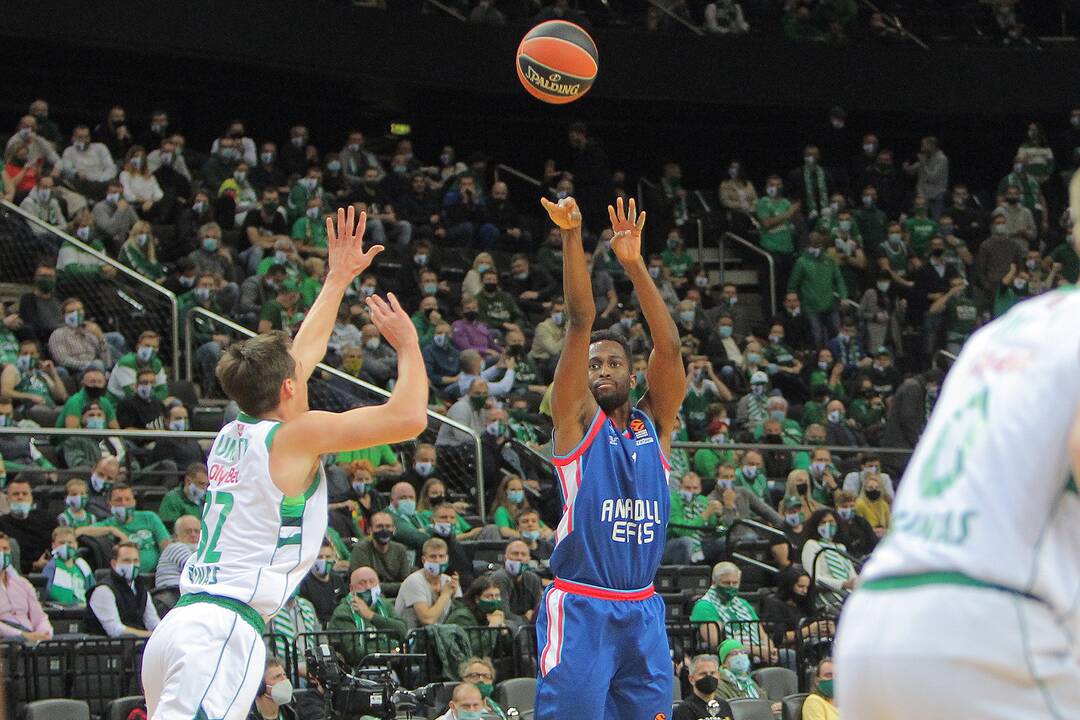 Eurolyga: „Žalgiris“ – „Anadolu Efes“ 89:73