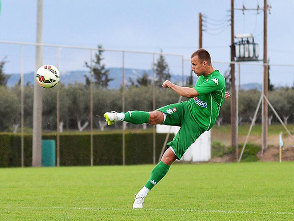 "Žalgirio" futbolininkai Larnakoje sužaidė lygiosiomis su Čekijos ekipa