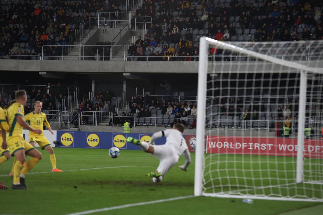 Europos futbolo čempionato atranka: Lietuva – Vengrija 2:2