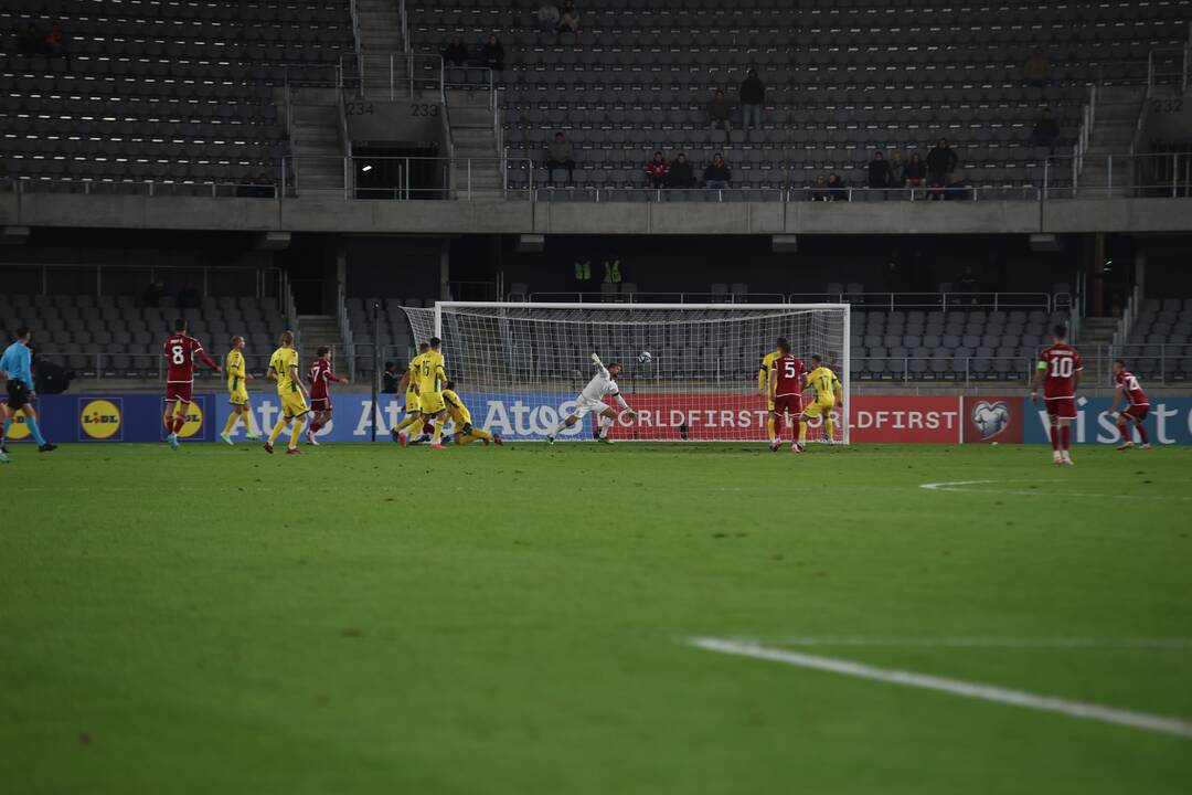 Europos futbolo čempionato atranka: Lietuva – Vengrija 2:2