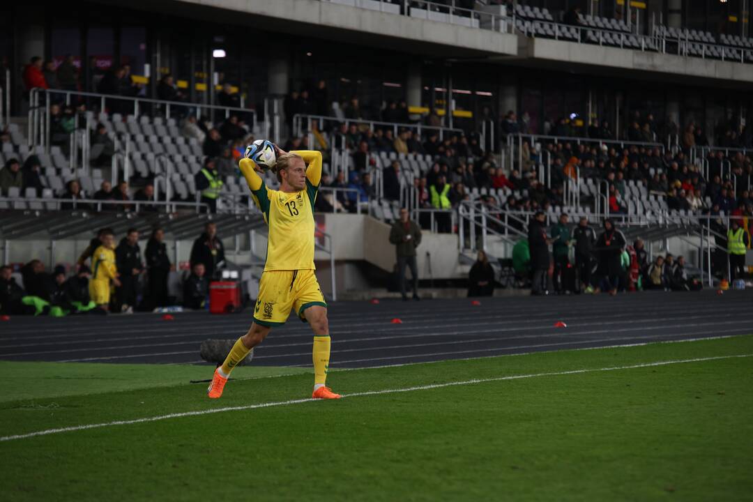 Europos futbolo čempionato atranka: Lietuva – Vengrija 2:2