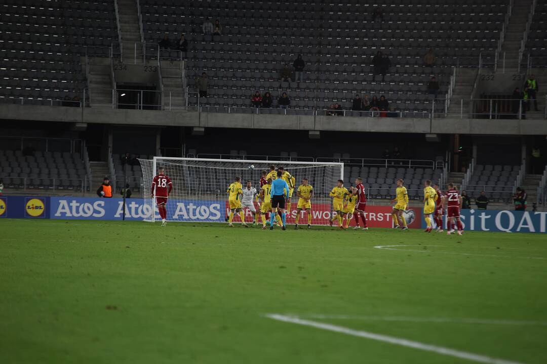 Europos futbolo čempionato atranka: Lietuva – Vengrija 2:2