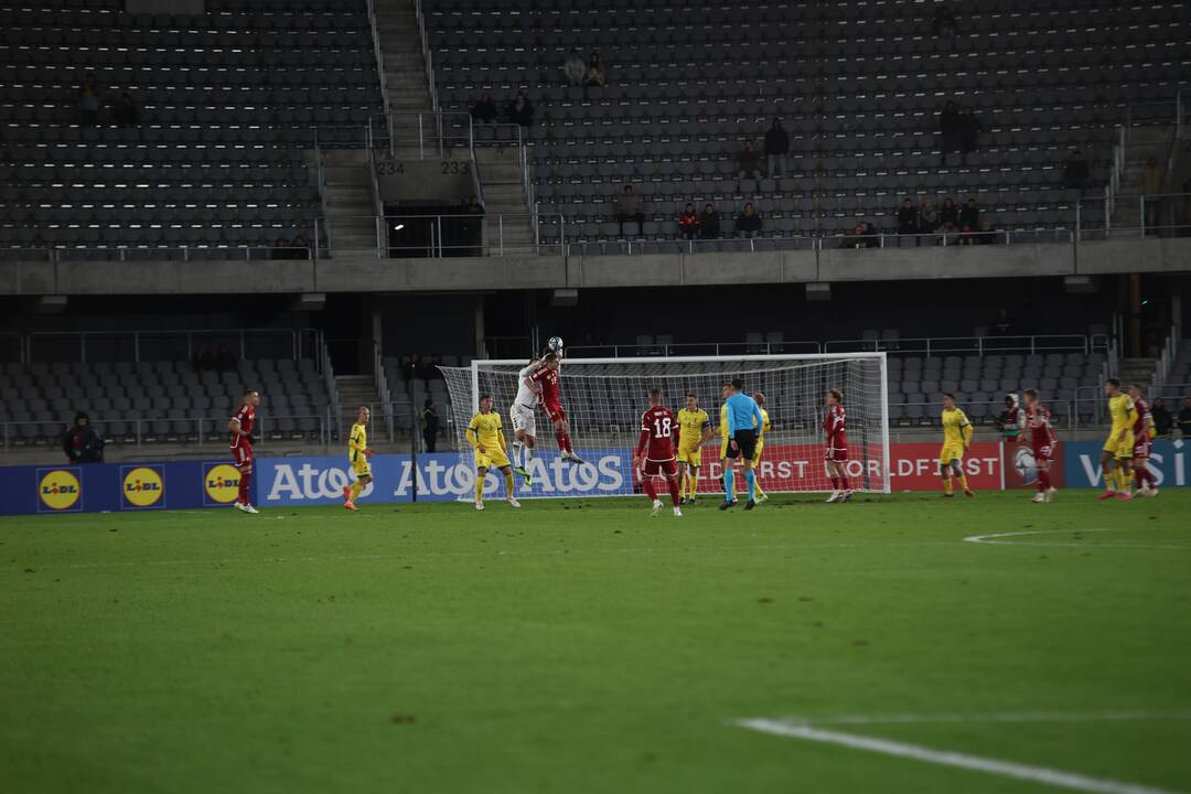 Europos futbolo čempionato atranka: Lietuva – Vengrija 2:2