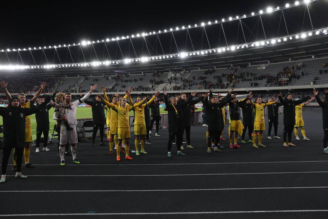 Europos futbolo čempionato atranka: Lietuva – Vengrija 2:2