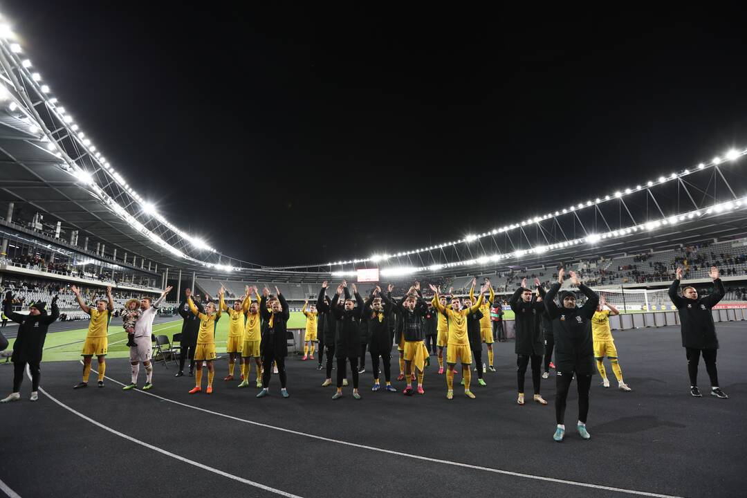 Europos futbolo čempionato atranka: Lietuva – Vengrija 2:2