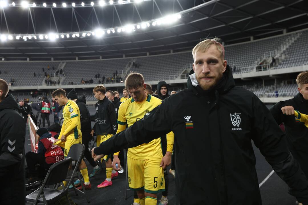 Europos futbolo čempionato atranka: Lietuva – Vengrija 2:2
