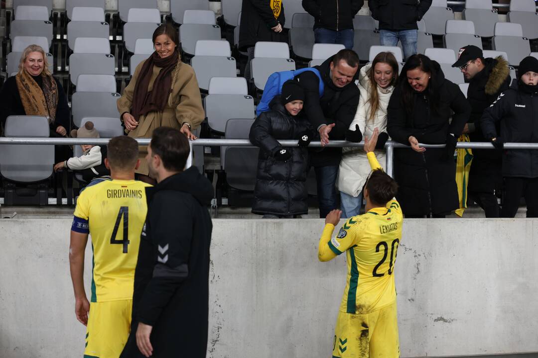 Europos futbolo čempionato atranka: Lietuva – Vengrija 2:2
