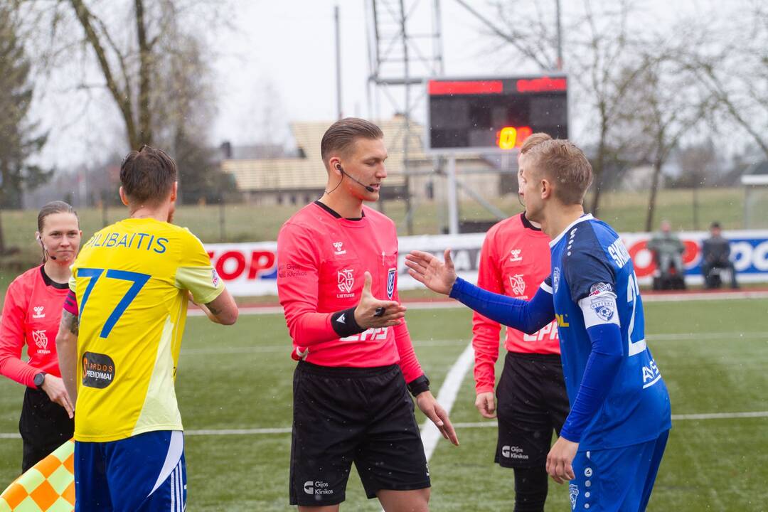 Pirmoje lygoje – įspūdingas veterano jubiliejus