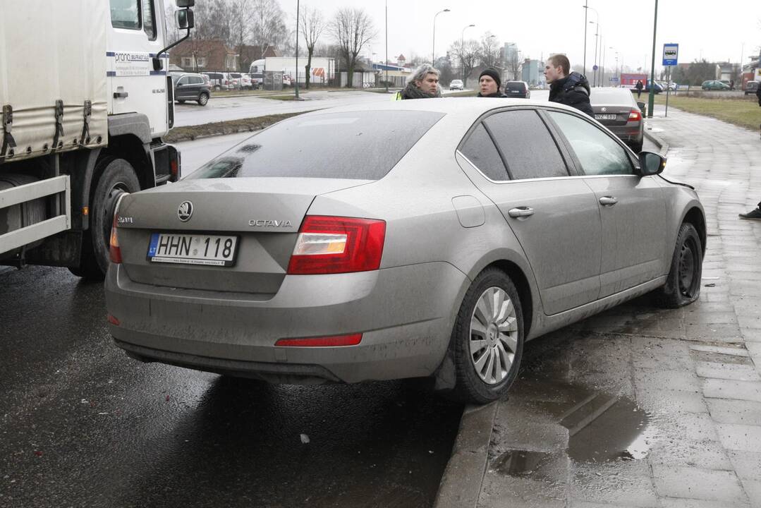 Automobilių avarija Klaipėdoje