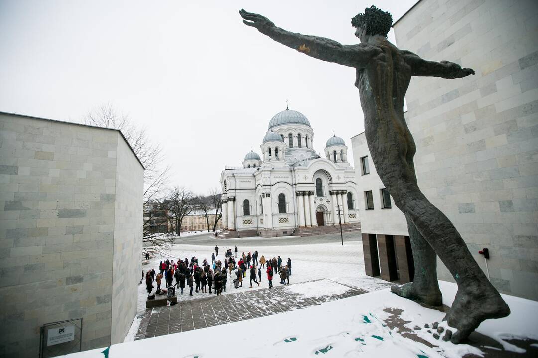 Akcija "Kaunas šoka" išjudino kauniečius