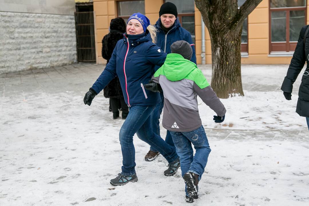 Akcija "Kaunas šoka" išjudino kauniečius