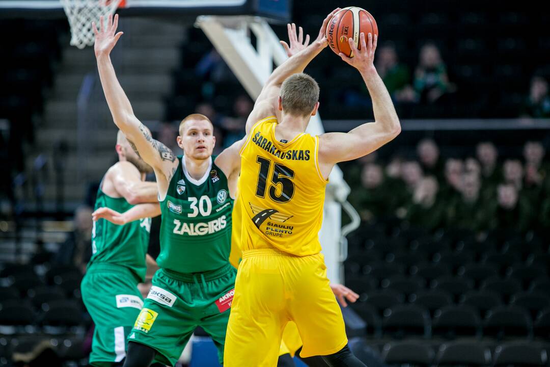 „Žalgiris“ – „Šiauliai“ 85:78