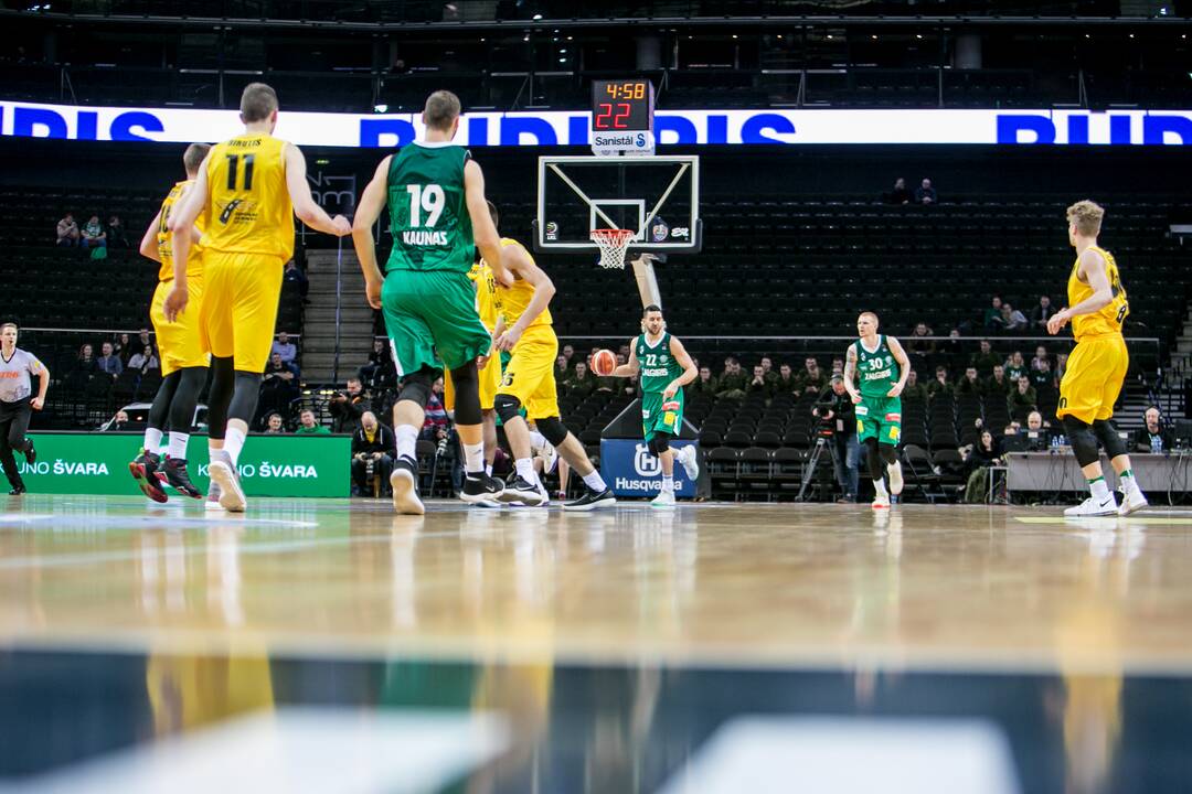 „Žalgiris“ – „Šiauliai“ 85:78