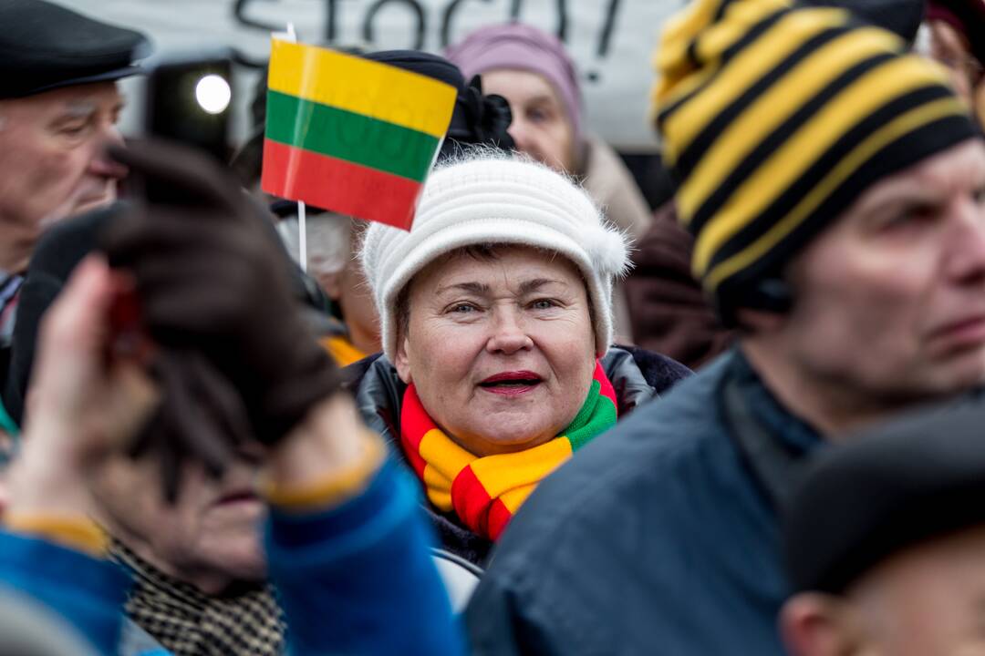 Protesto akcija „Mes kaltinam!“