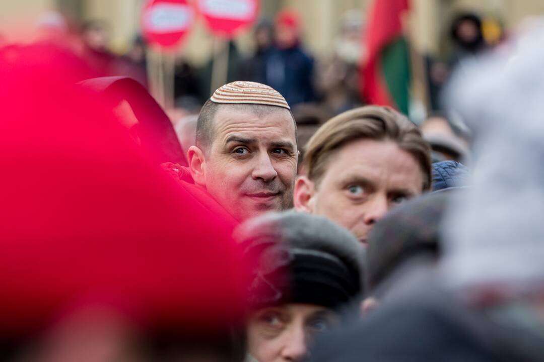 Protesto akcija „Mes kaltinam!“