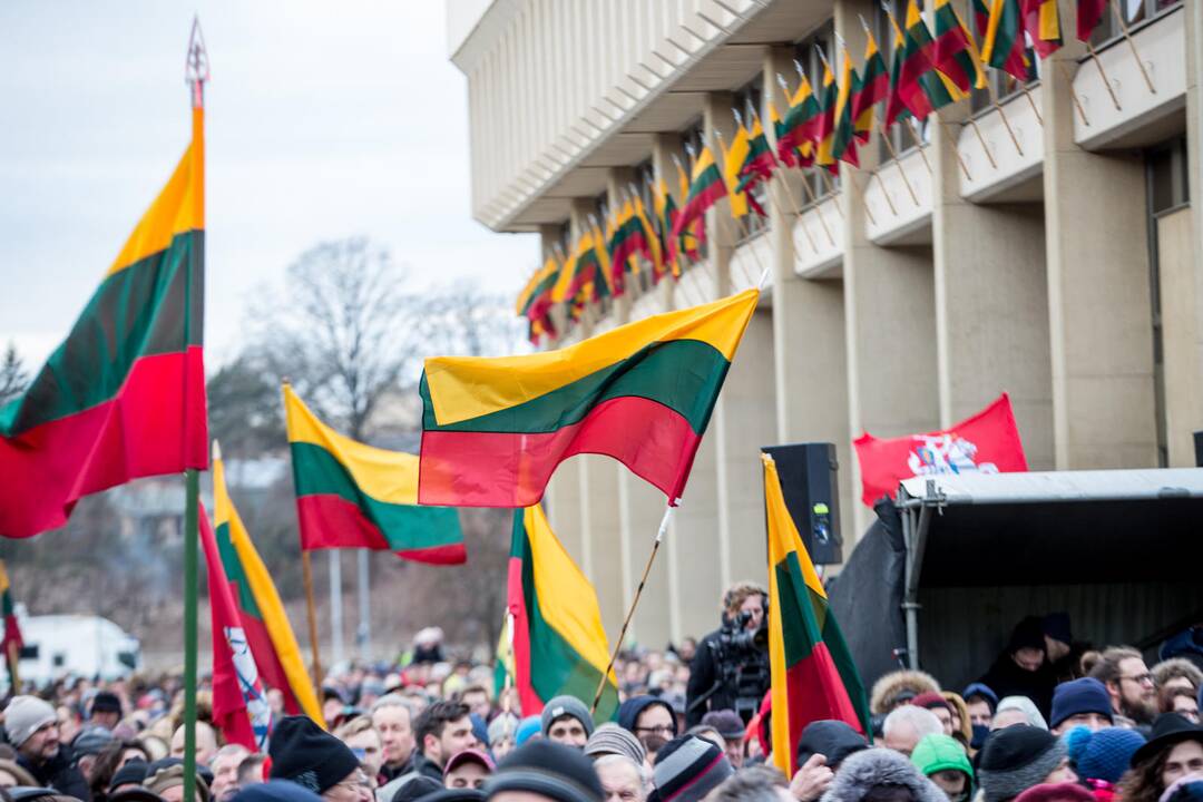 Protesto akcija „Mes kaltinam!“