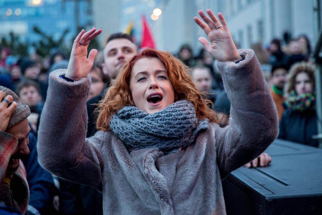 Protesto akcija „Mes kaltinam!“