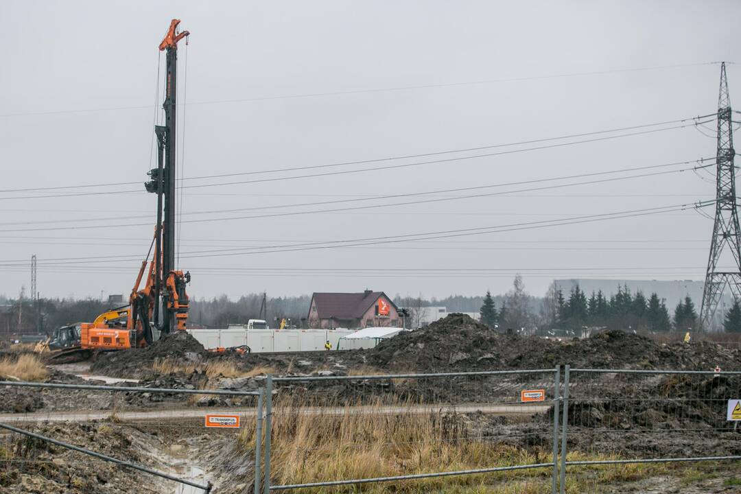 Piketas prieš "Fortum" jėgainės statybas Kauno LEZ