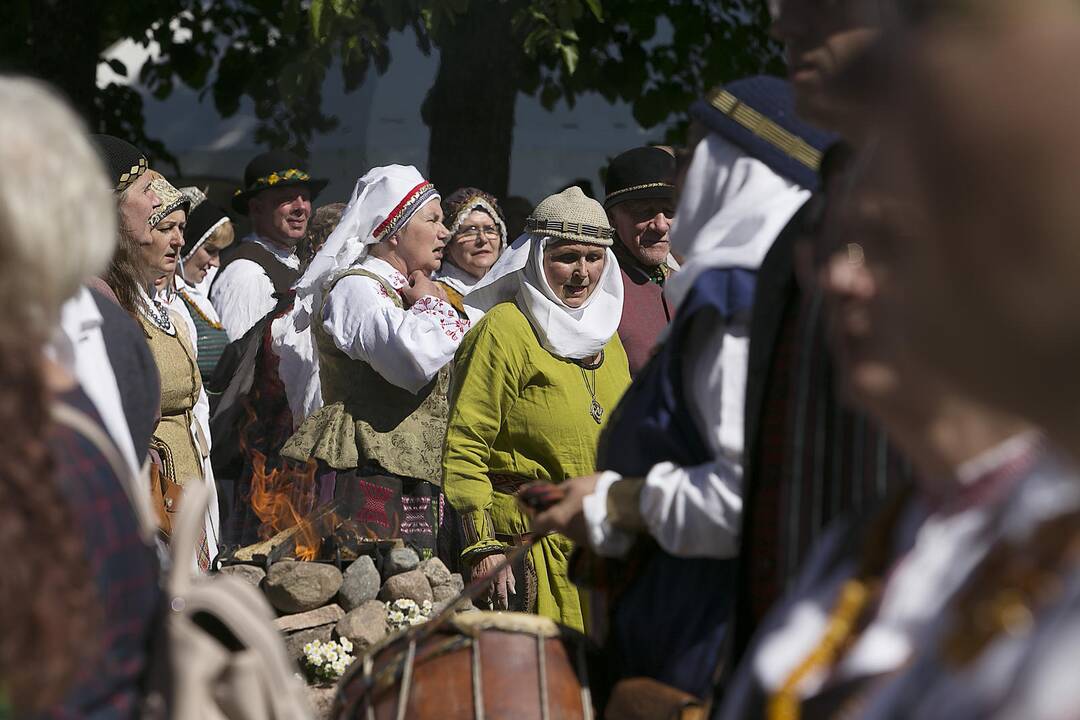 Raudondvario parke – folkloro fiesta