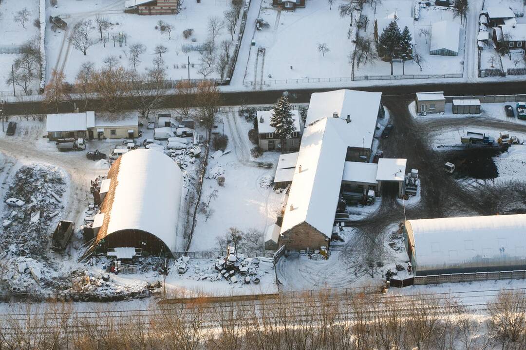 Aplinkosaugininkų reidai sraigtasparniu