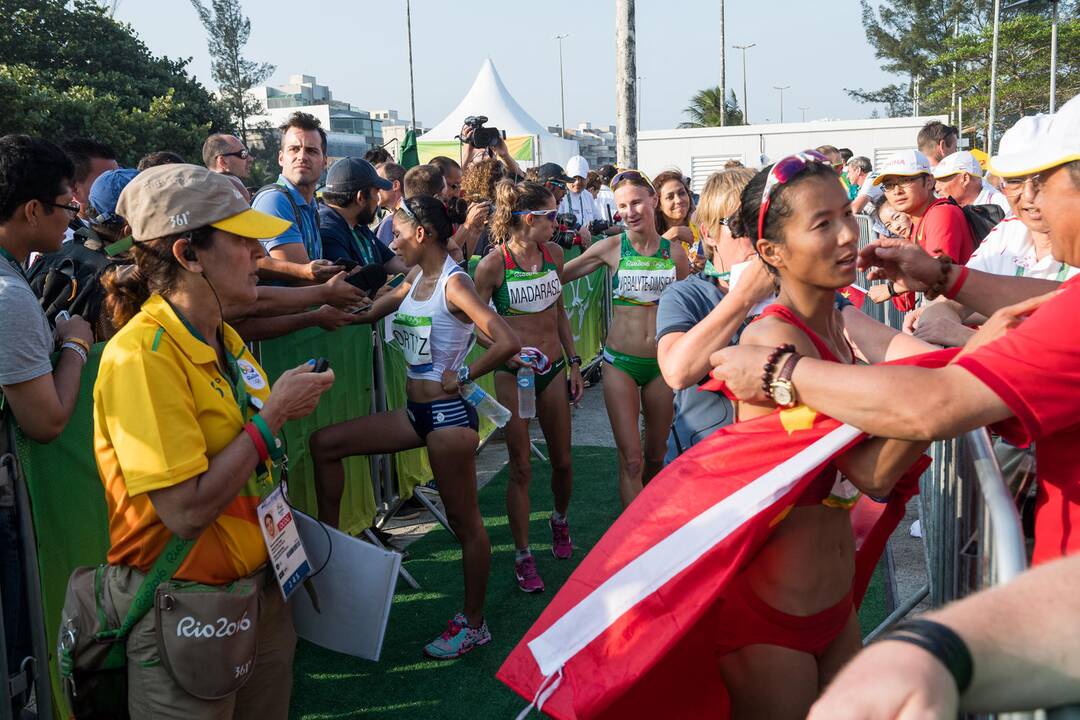 Lietuvos ėjikių startai olimpiadoje