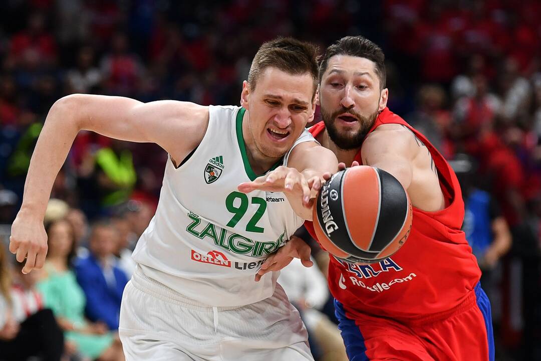 Eurolyga: „Žalgiris“ - CSKA 79:77