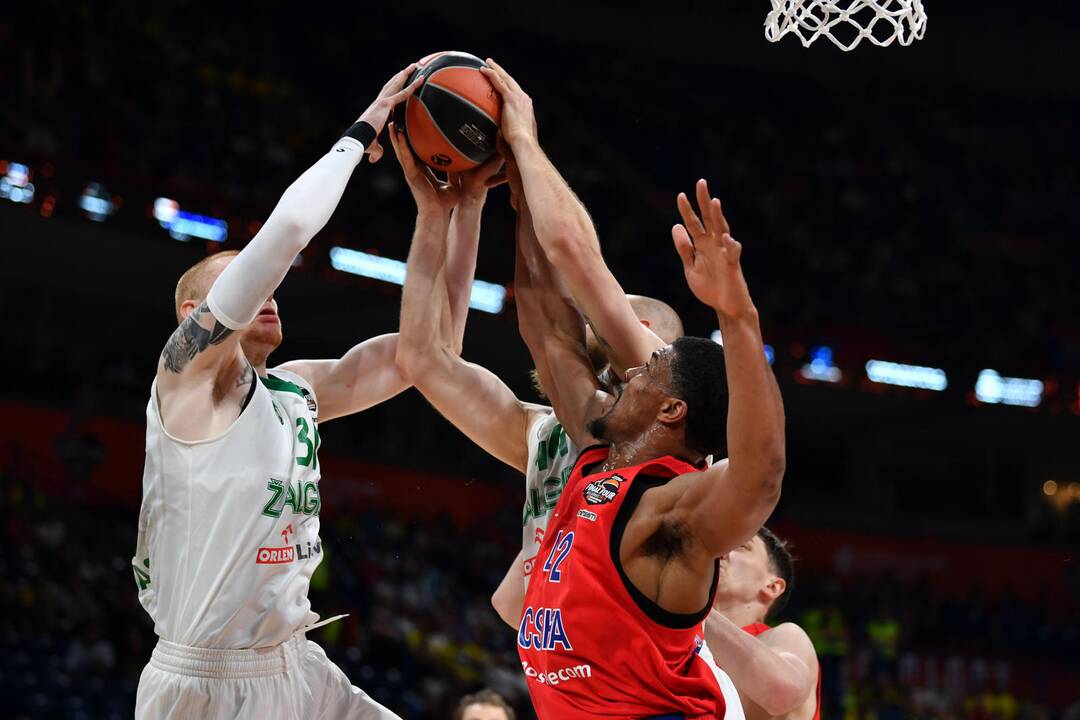 Eurolyga: „Žalgiris“ - CSKA 79:77