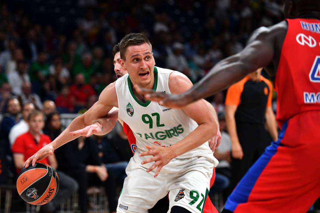 Eurolyga: „Žalgiris“ - CSKA 79:77