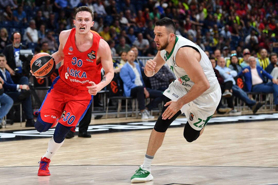 Eurolyga: „Žalgiris“ - CSKA 79:77