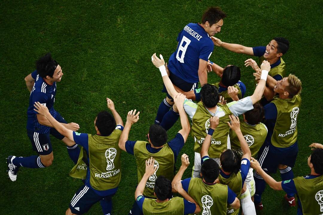 Pasaulio futbolo čempionato aštuntfinalis: Belgija – Japonija