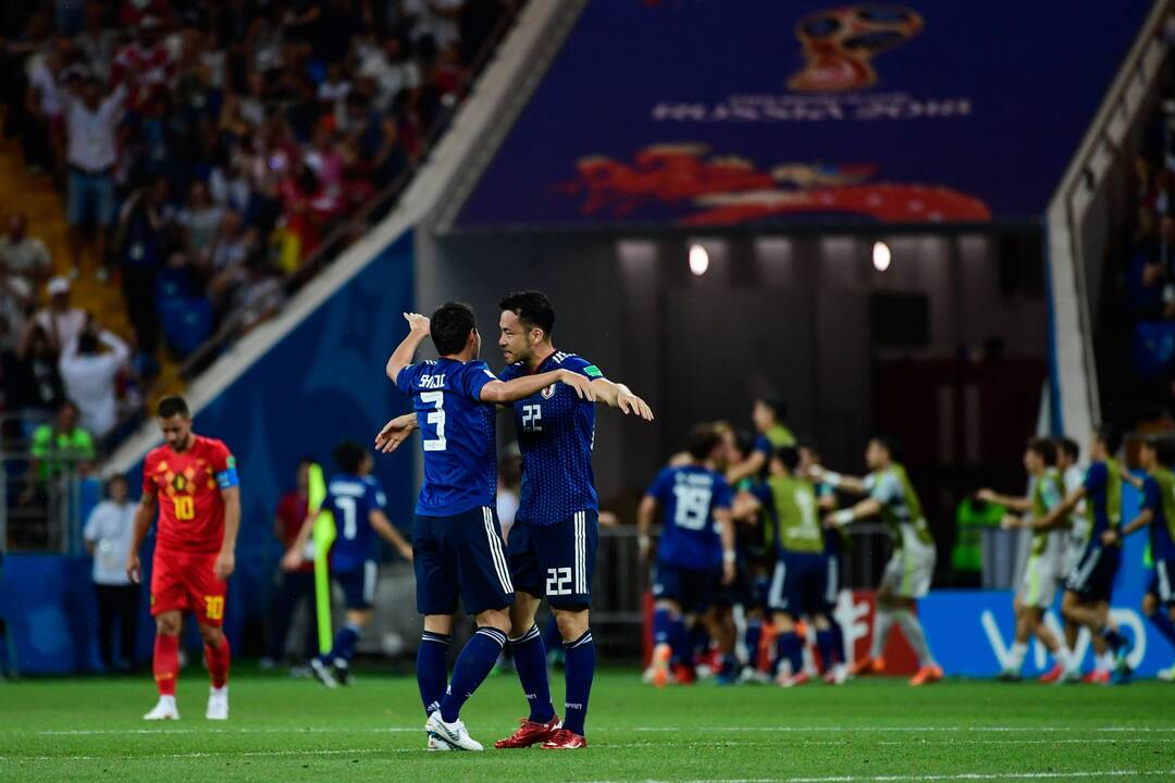 Pasaulio futbolo čempionato aštuntfinalis: Belgija – Japonija