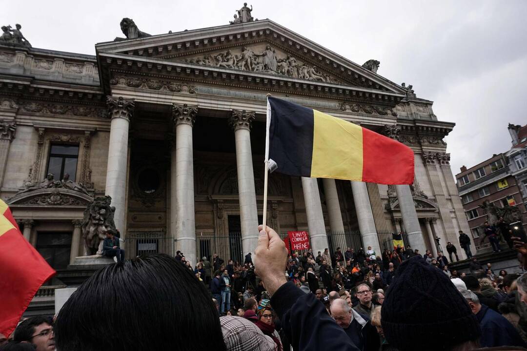 Belgija pagerbė teroro aukas