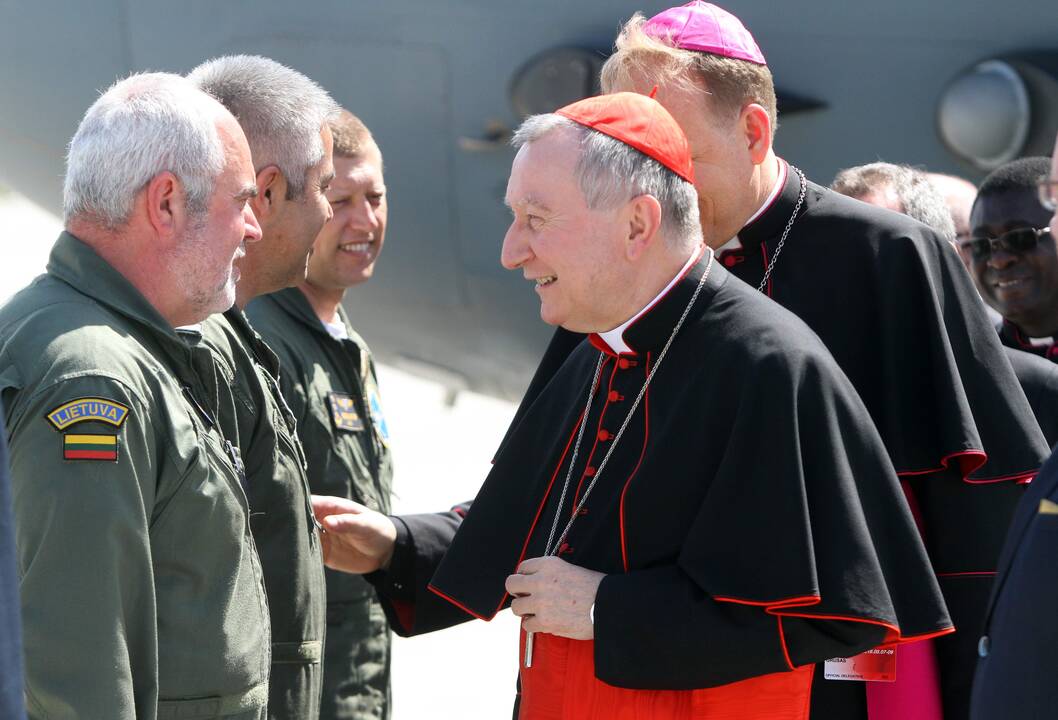 Lietuvoje vieši Vatikano valstybės sekretorius P.Parolinas 