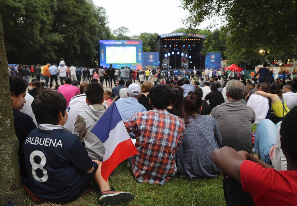 Euro 2016: prancūzų ir rumunų susitikimas